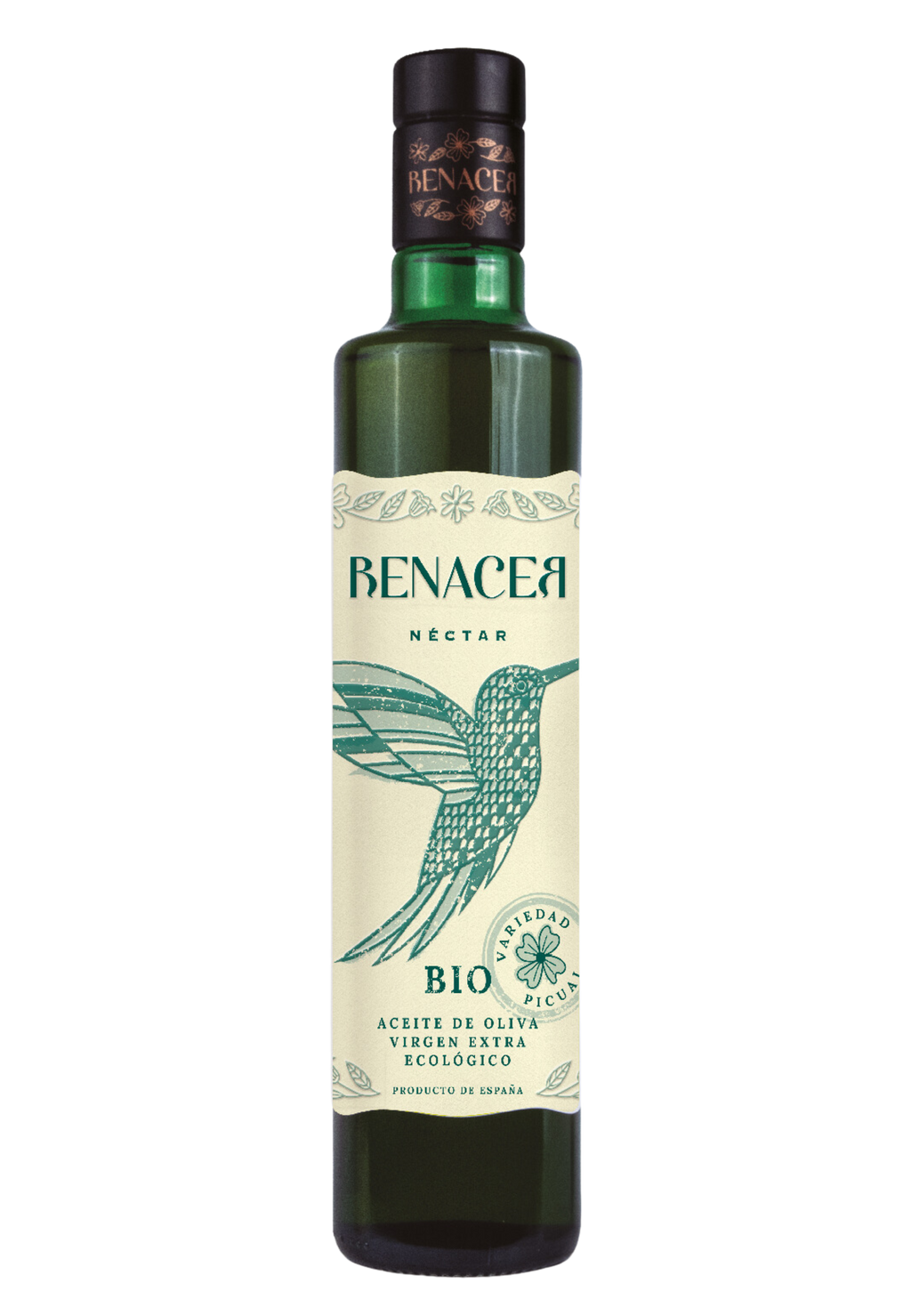 RENACER ACEITE DE OLIVA VIRGEN EXTRA ECOLÓGICO - AOVE PREMIUM PICUAL