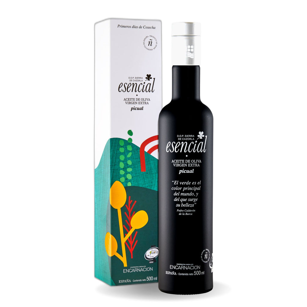 ESENCIAL AOVE SERIE LIMITADA 500 ml AOVE Temprano con DOP Sierra de Cazorla