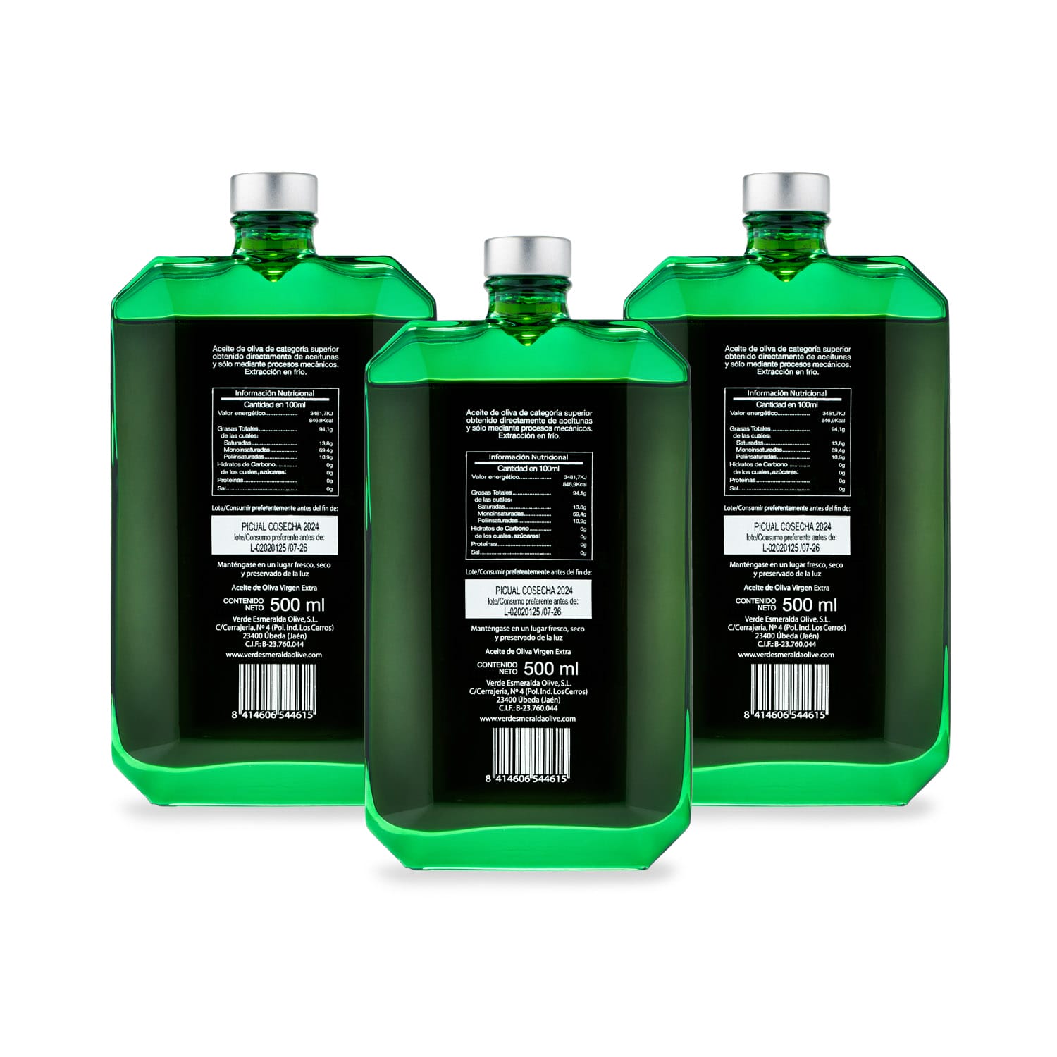 VERDE ESMERALDA - ESTUCHE REGALO 3 GREEN