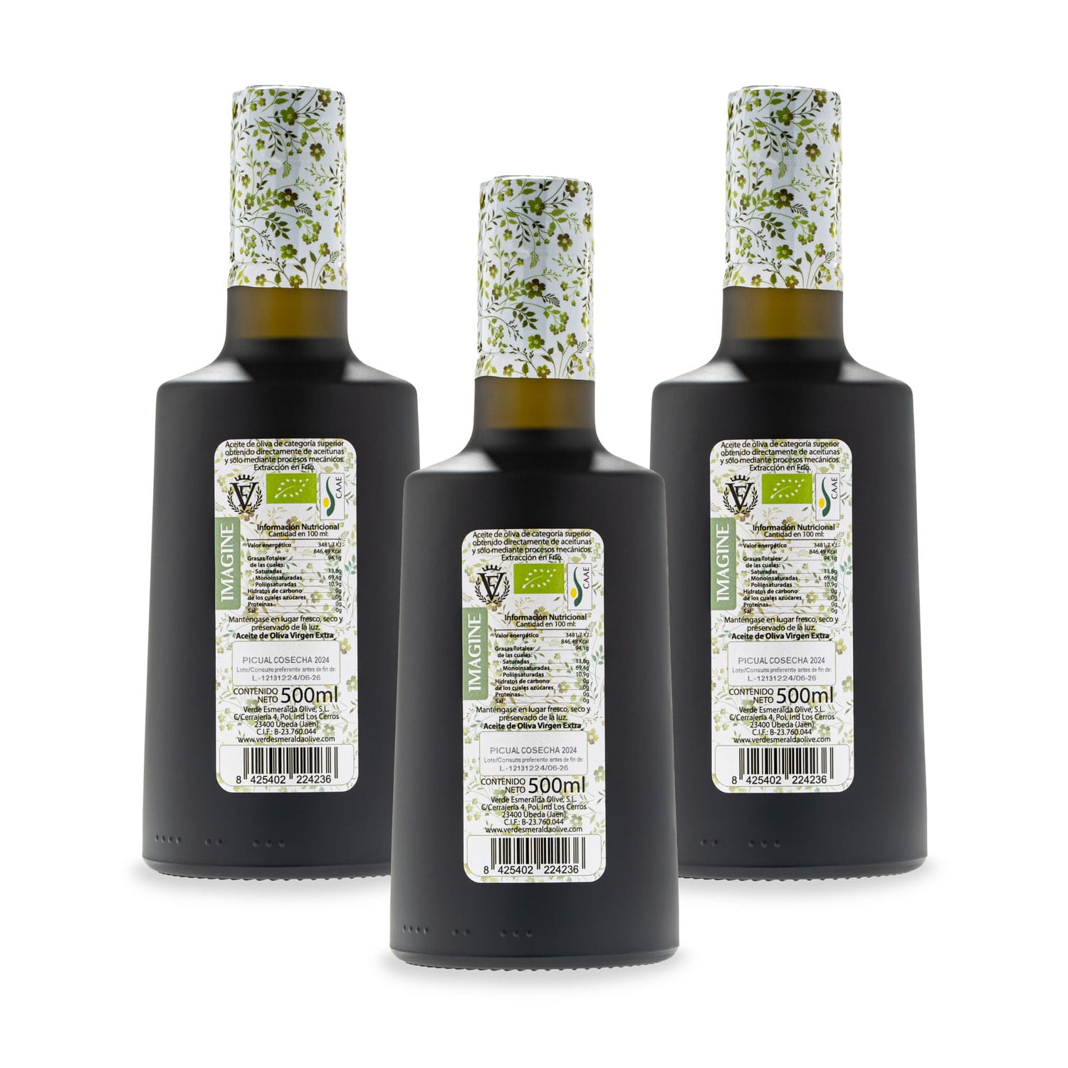 VERDE ESMERALDA - ESTUCHE REGALO 3 IMAGINE ORGANIC