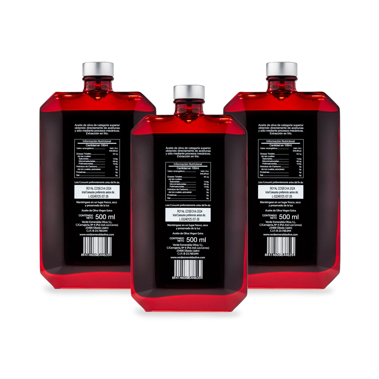 VERDE ESMERALDA - ESTUCHE REGALO 3 RED DIAMOND