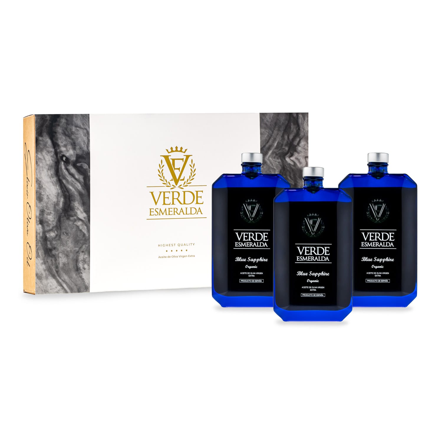 VERDE ESMERALDA - ESTUCHE REGALO 3 BLUE SAPPHIRE