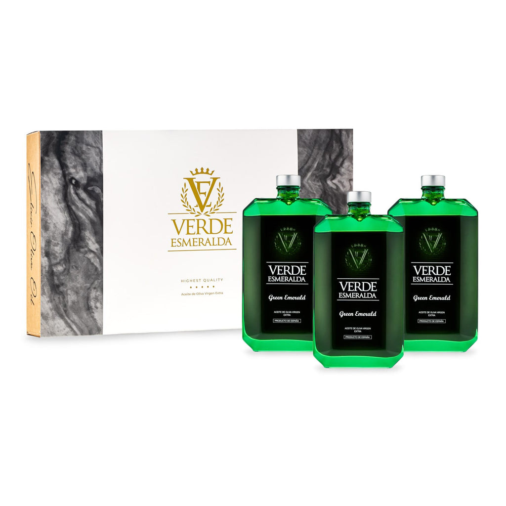 VERDE ESMERALDA - ESTUCHE REGALO 3 GREEN