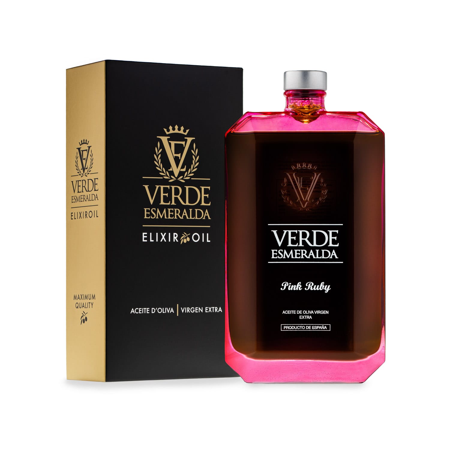 VERDE ESMERALDA - AOVE PINK RUBY HOJIBLANCA 500ML