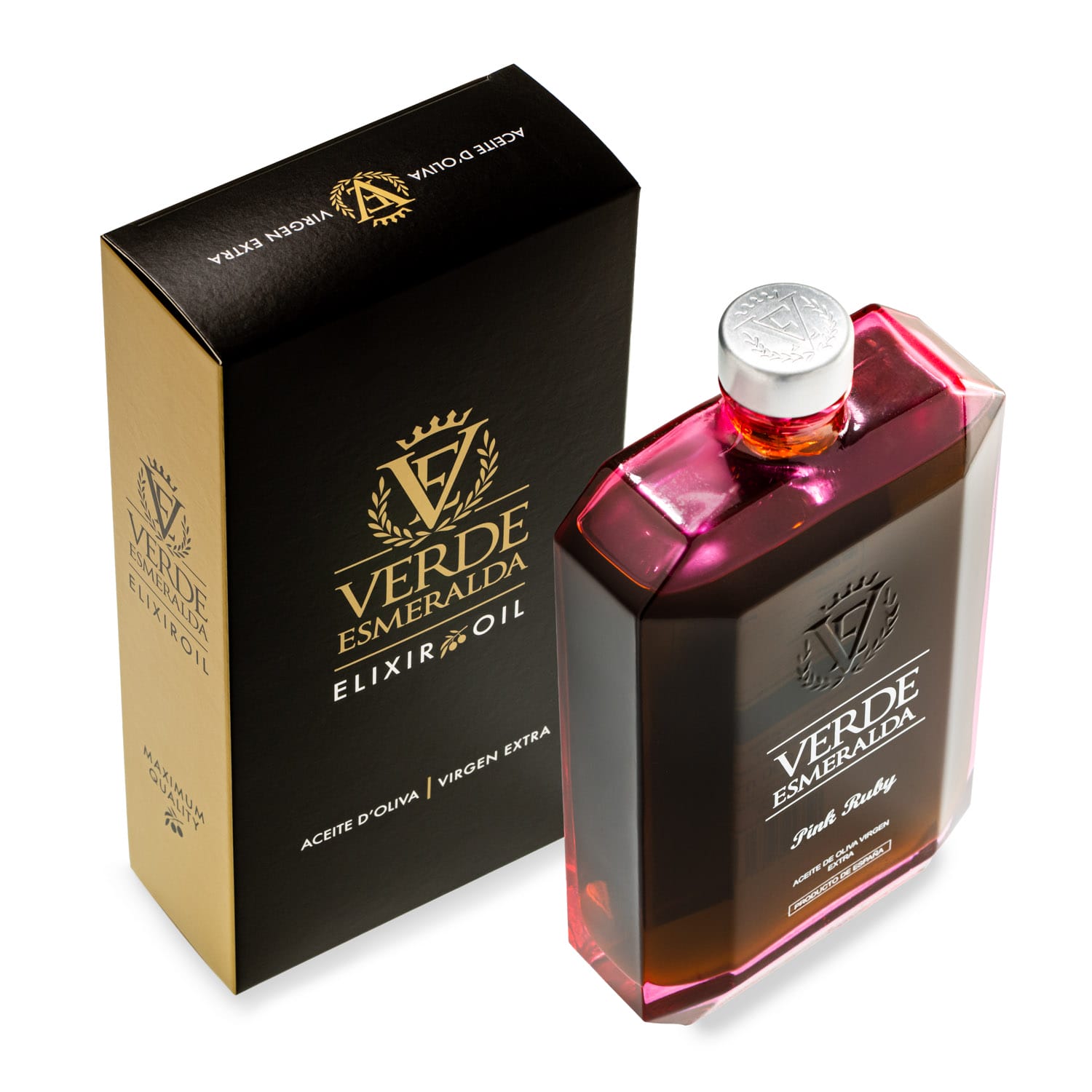 VERDE ESMERALDA - AOVE PINK RUBY HOJIBLANCA 500ML
