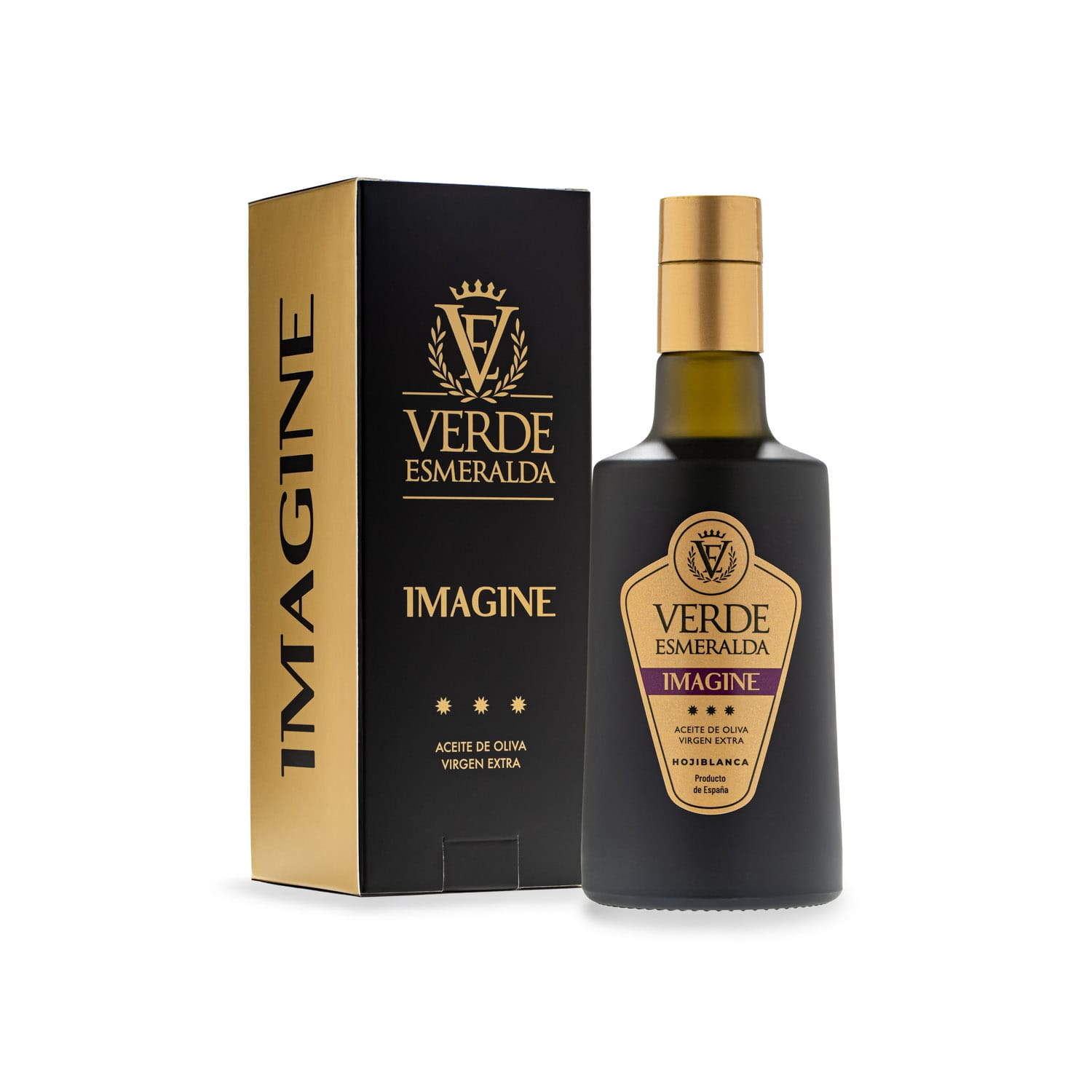 VERDE ESMERALDA - AOVE IMAGINE HOJIBLANCA 500 ML CON ESTUCHE