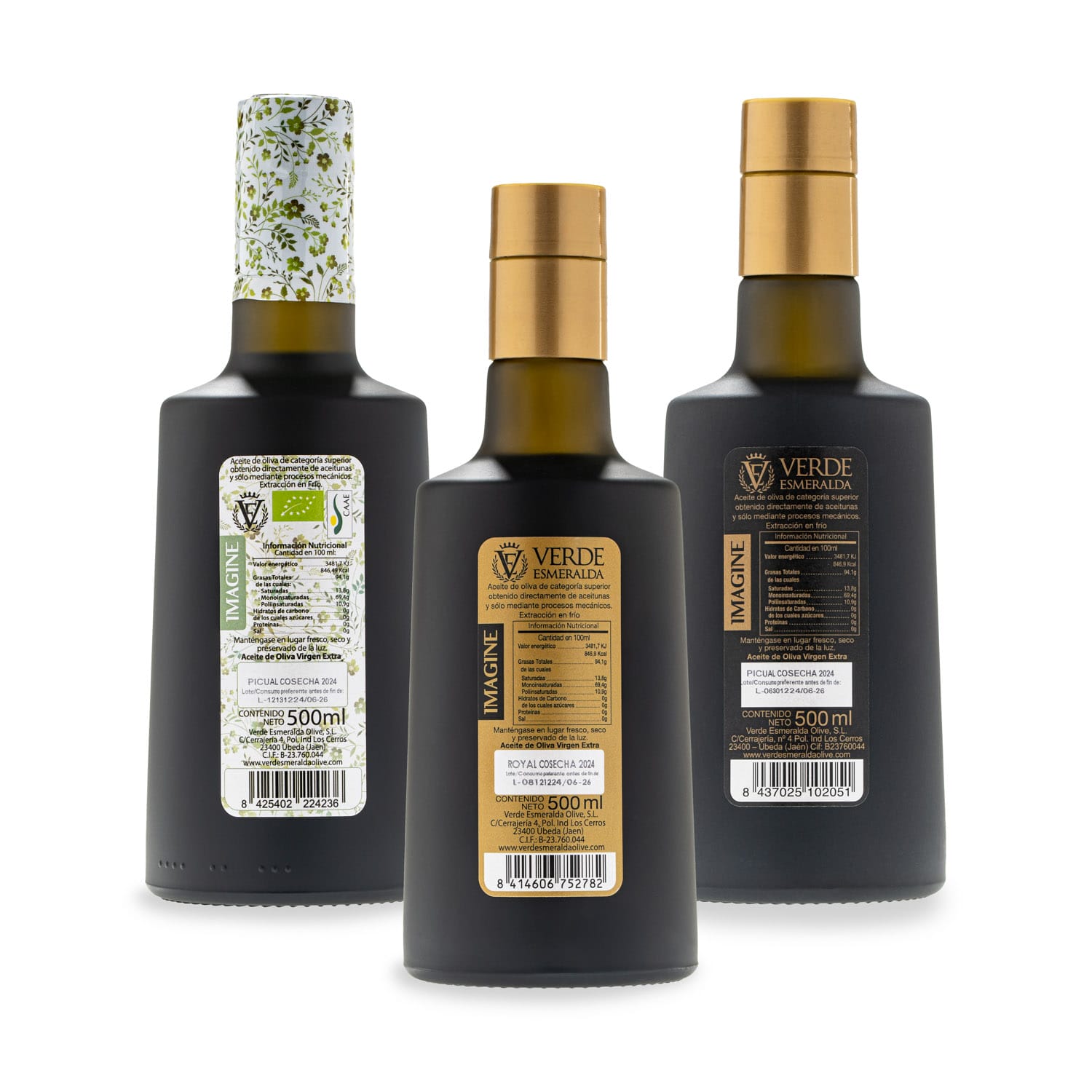 VERDE ESMERALDA - PACK 6 IMAGINE 500 ML