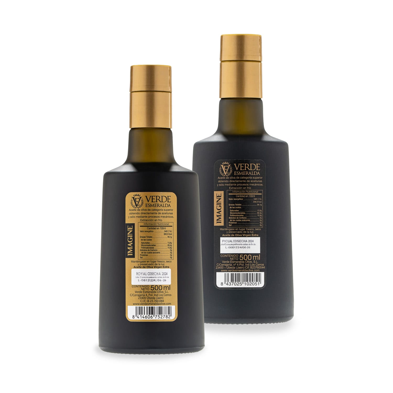 VERDE ESMERALDA - PACK 3 PICUAL + 3 ROYAL