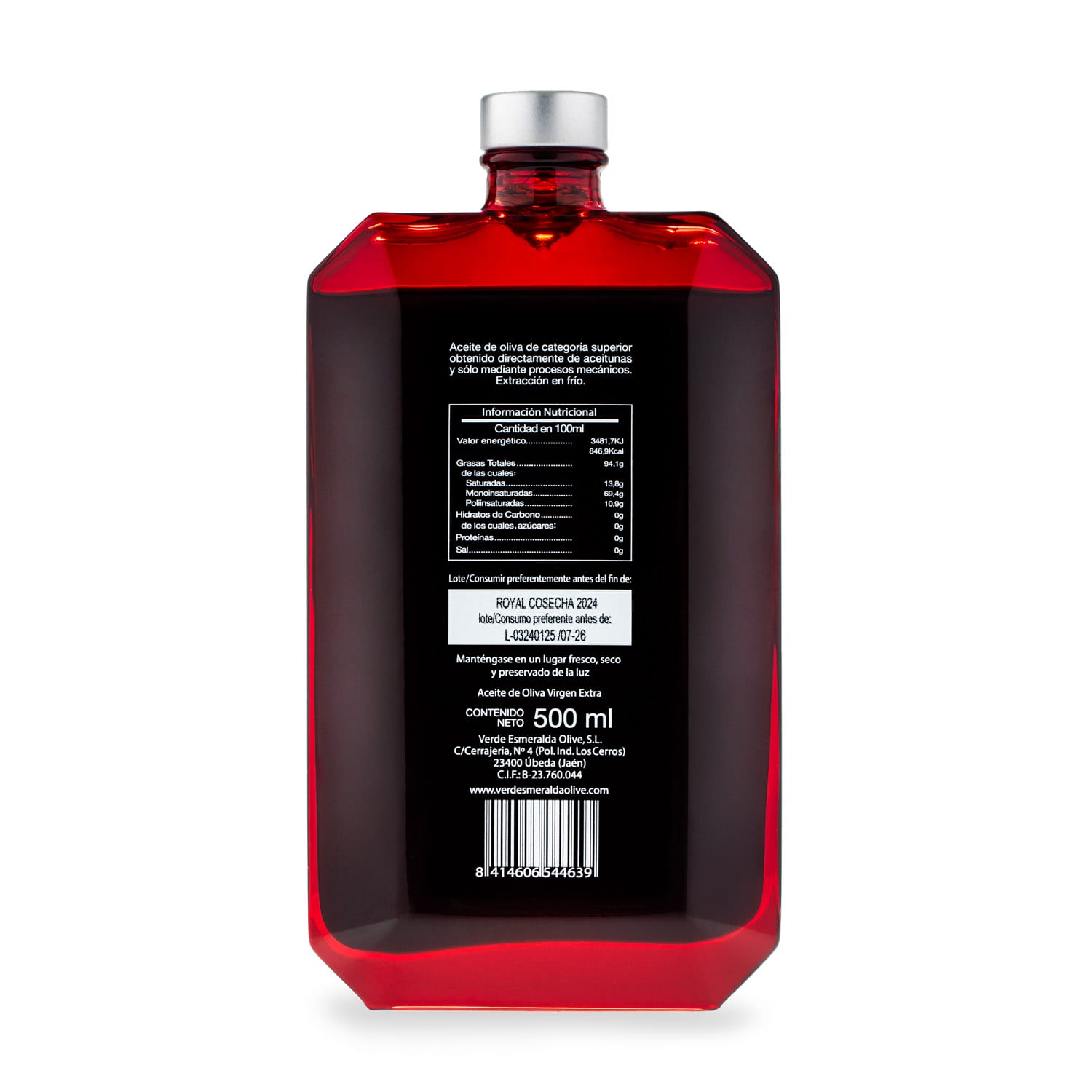 VERDE ESMERALDA - AOVE RED DIAMOND ROYAL 500 ML