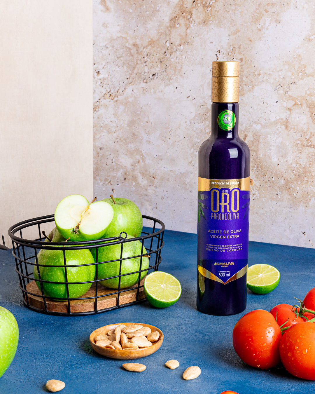 PARQUEOLIVA SERIE ORO AZUL