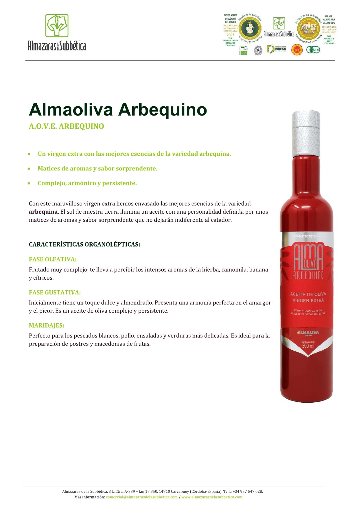 ALMAOLIVA ARBEQUINO